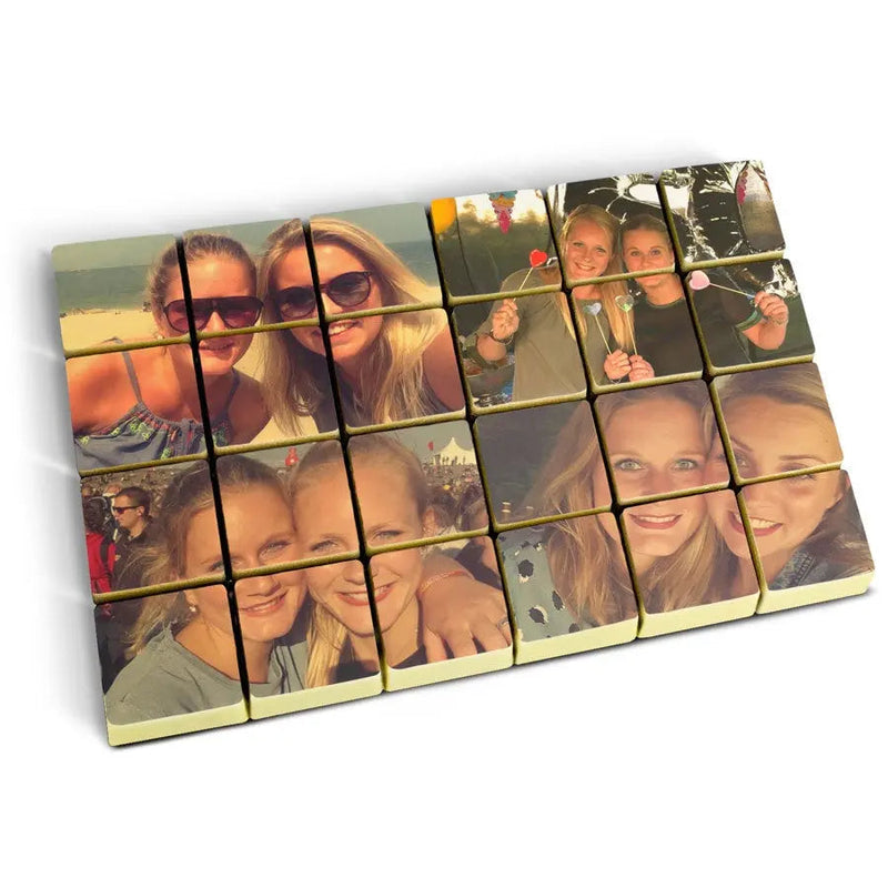 Photo on chocolate pralines - set of 24 - | Livrare Flori Județul Călărași