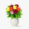 Buchet De 11 Trandafiri Multicolori