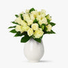 Buchet De 23 Trandafiri Albi