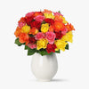 Buchet De 35 Trandafiri Multicolori