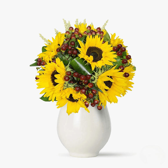 Buchet cu floarea-soarelui - Zile cu soare