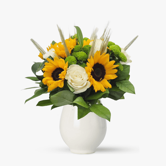 Buchet cu floarea soarelui