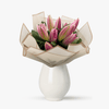 Buchet De 5 Crini Imperiali Roz