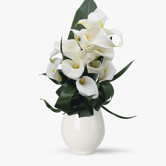 Buchet de 15 cale albe