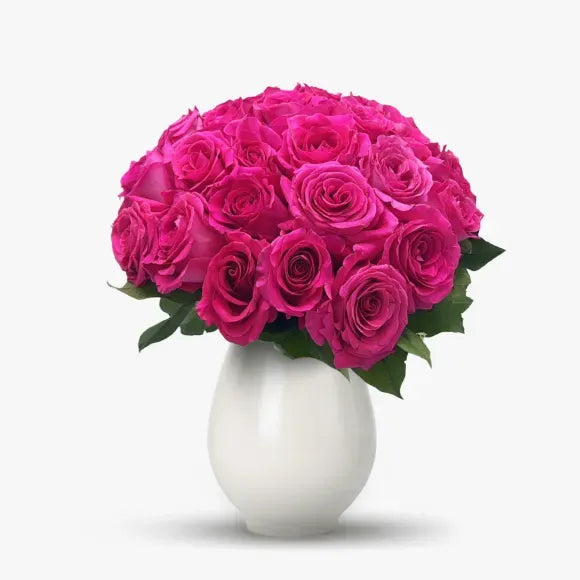 Buchet de 35 trandafiri roz