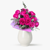 Buchet De 13 Trandafiri Roz