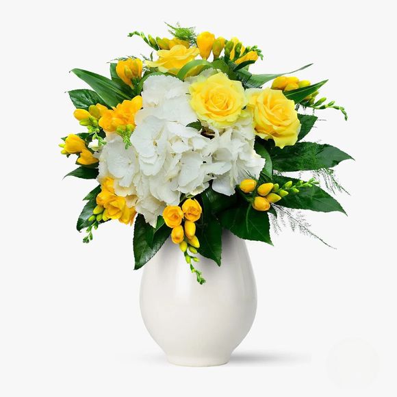 Buchet cu hortensie - O zi perfecta