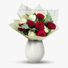 Buchet De Flori - Alb Si Rosu