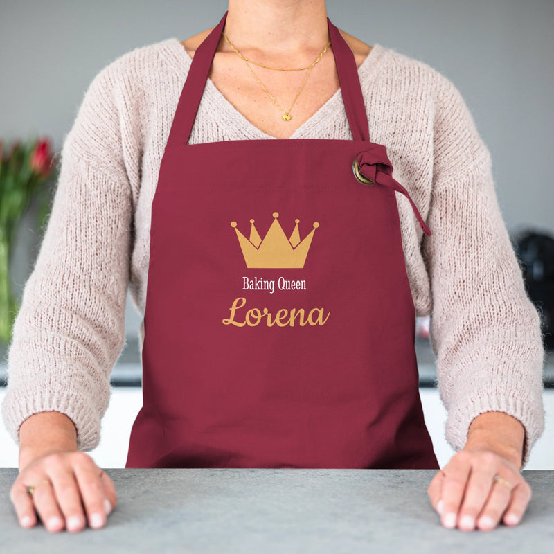 Kitchen apron - Burgundy - | Livrare Flori Județul Călărași