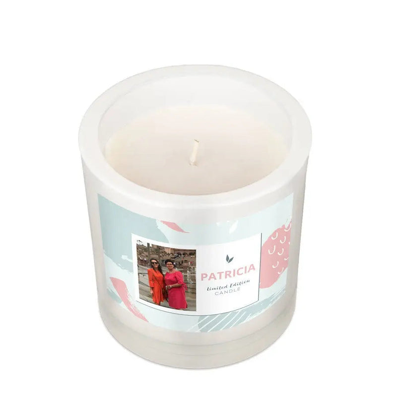 Glass candle holder - 10 x 10 x 10 cm - | Livrare Flori Județul Călărași