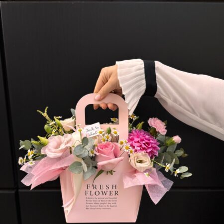 Candy Pink Basket