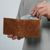 Engraved leather wallet - | Livrare Flori Județul Călărași