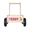 Wooden push cart with name - | Livrare Flori Județul Călărași