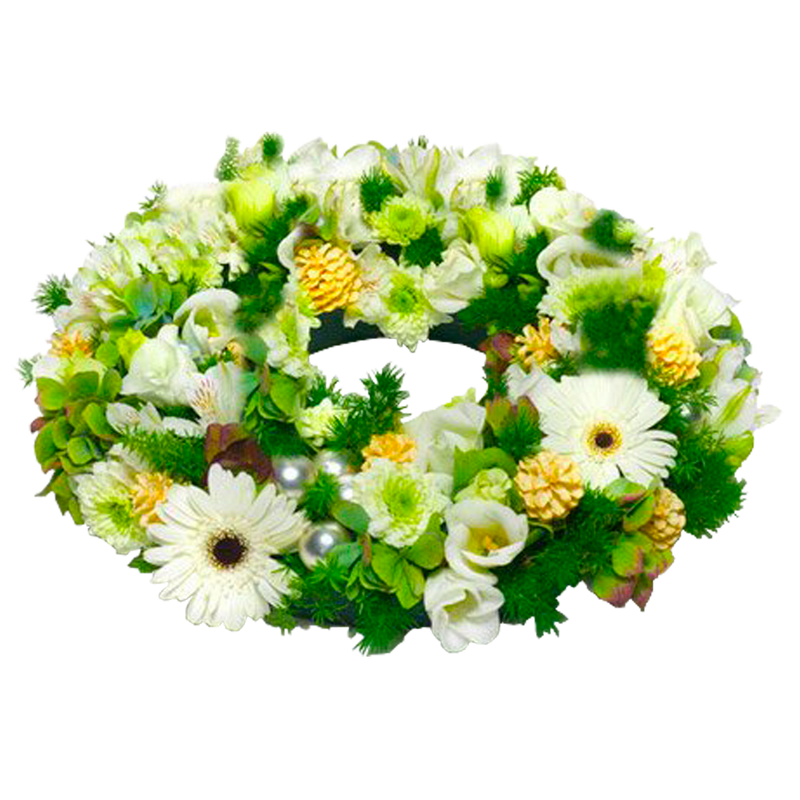 Contemporary Wreath 60 cm - | Livrare Flori Județul Călărași