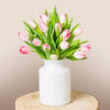 Blushing Roz Tulips - | Livrare Flori Județul Călărași