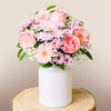 Dressed in Roz - Roses and Gerberas - | Livrare Flori Județul Călărași