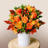 Pumpkin Spice - Roses and hypericum - | Livrare Flori Județul Călărași
