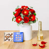 Pure Joy - Roses Buchet with Chocolates - | Livrare Flori Județul Călărași