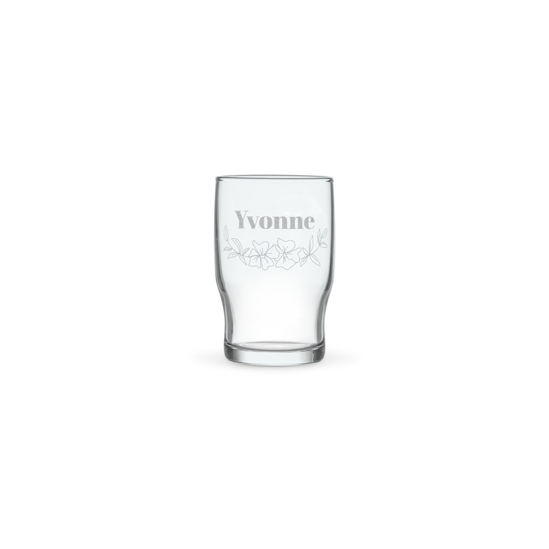 Personalised water glass - | Livrare Flori Județul Călărași