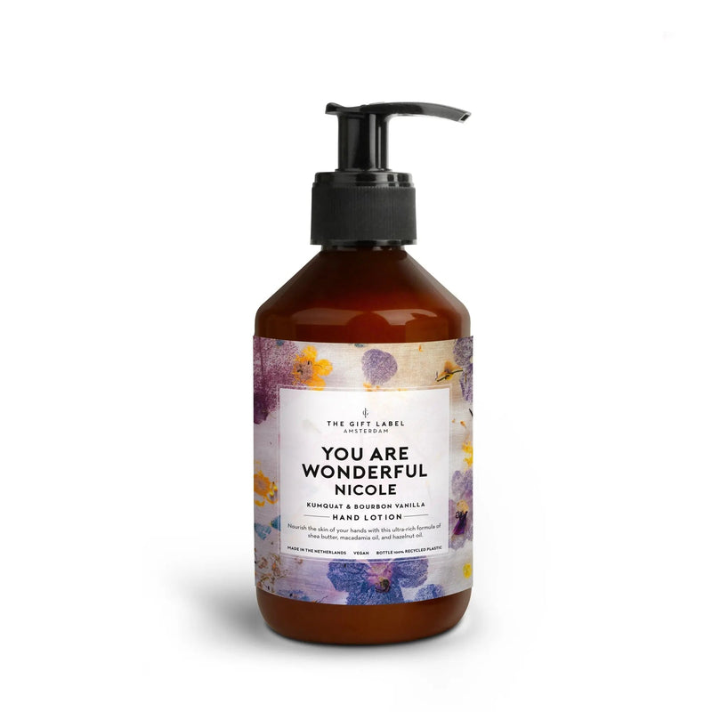 Personalised hand lotion - The Gift Label - 250 ml - | Livrare Flori Județul Călărași