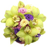 Buchet Mireasa Orhidee Cymbidium Verde Si Lisianthus