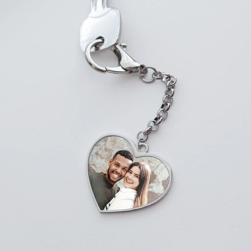 Keyring Inimă - (double-sided) - | Livrare Flori Județul Călărași