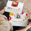Merci chocolate with card - 675 grams - | Livrare Flori Județul Călărași