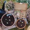 Wildflower seed bombs gift box with personalised card - | Livrare Flori Județul Călărași