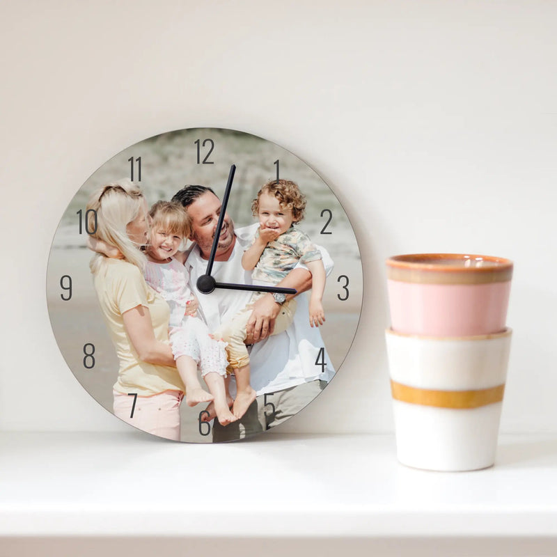 Round Clock - Small (Hardboard) - | Livrare Flori Județul Călărași