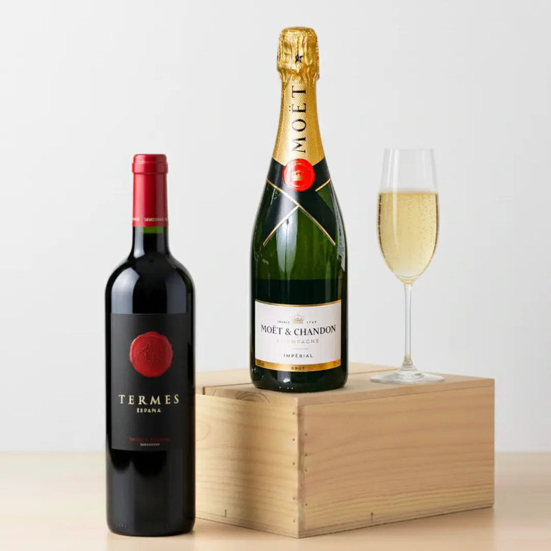 Celebration Moët and Termes Gift - | Livrare Flori Județul Călărași