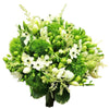 Buchet Cununie Fresh, In Nuante De Verde Si Alb