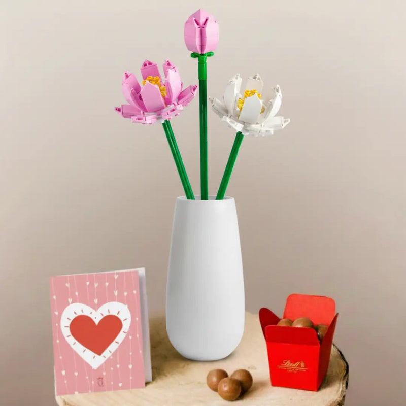 LEGO Beautiful Lotus Gift - | Livrare Flori Județul Călărași
