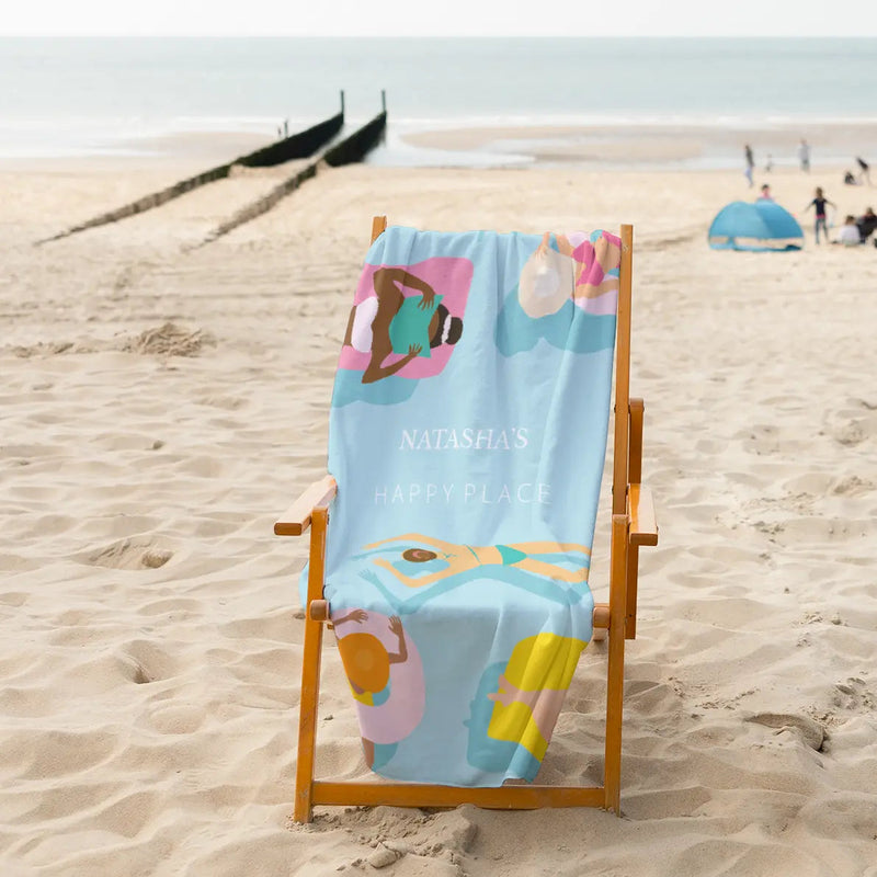 Fully printed beach towel (100 x 180 cm) - | Livrare Flori Județul Călărași