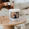 Glass candle holder - 8 x 9 x 9 cm - | Livrare Flori Județul Călărași