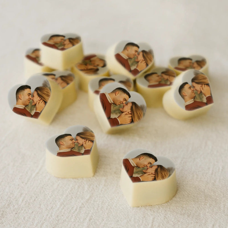 Chocolate pralines - Inimă - set of 24 - | Livrare Flori Județul Călărași