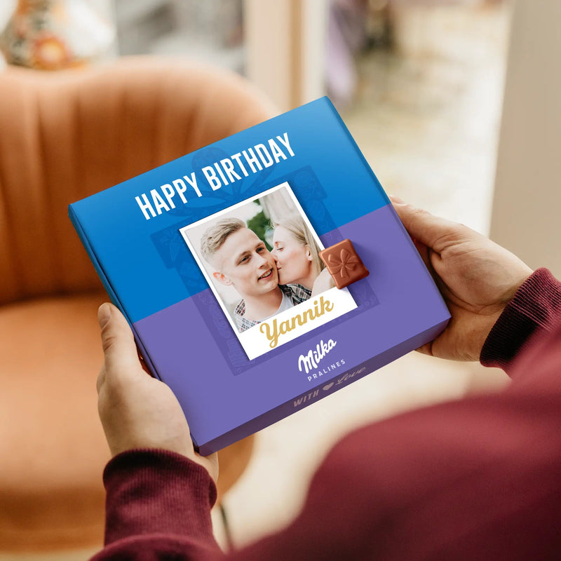 Milka Pralines - Birthday - Gifts - 110 grams - | Livrare Flori Județul Călărași
