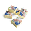 Chocolate pralines - Square - set of 12 - | Livrare Flori Județul Călărași