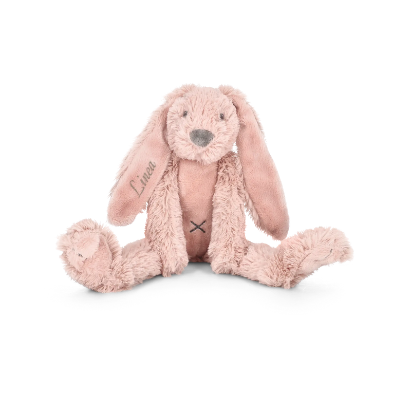 Tiny Rabbit Richie Cuddly Toy - Roz - | Livrare Flori Județul Călărași