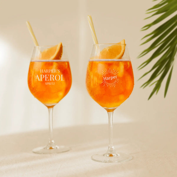 Aperol Spritz glass - 2 pcs - | Livrare Flori Județul Călărași
