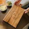 Wooden serving platter - Teak - Rectangle - Landscape (M) - | Livrare Flori Județul Călărași