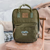 Personalised backpack - Children - Olive green - | Livrare Flori Județul Călărași