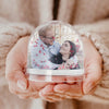 Personalised snow globe - Hearts - | Livrare Flori Județul Călărași