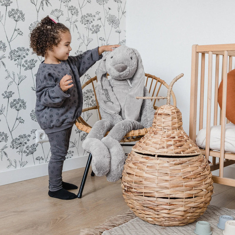 Personalised Giant Rabbit Richie - Grey - | Livrare Flori Județul Călărași