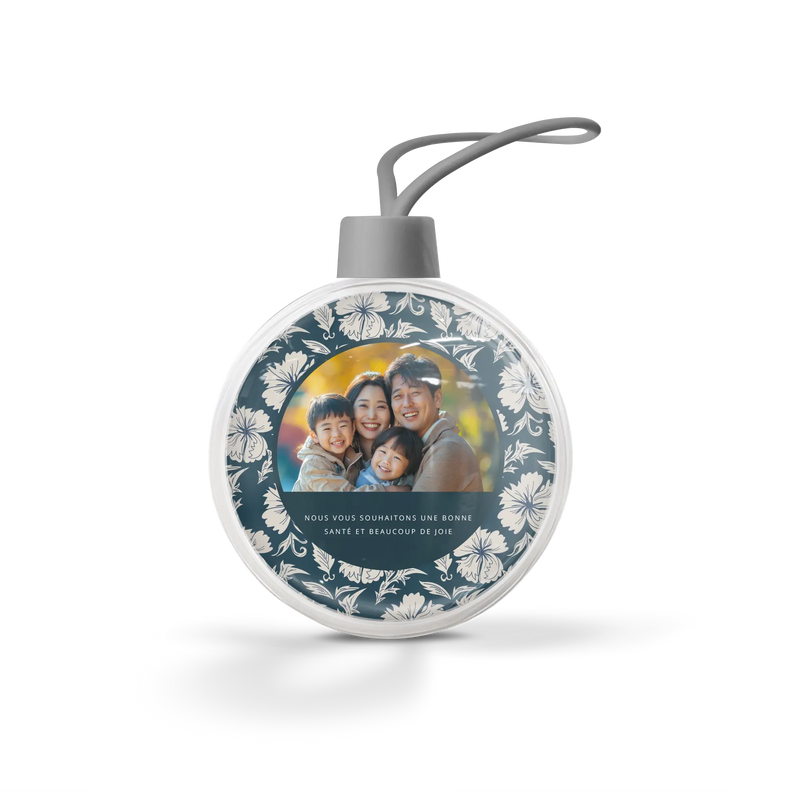 Christmas Baubles – Transparent - 1 pc - | Livrare Flori Județul Călărași