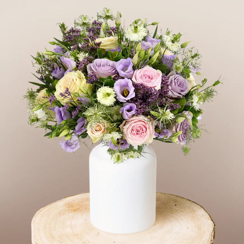 Purple Roses Bouquet Flora Queen Flora Queen